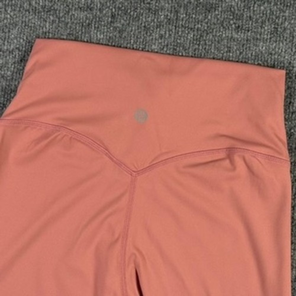Lululemon Align High-Rise Pant 28" Womens 4 Pink High Rise V-Seam Full Length